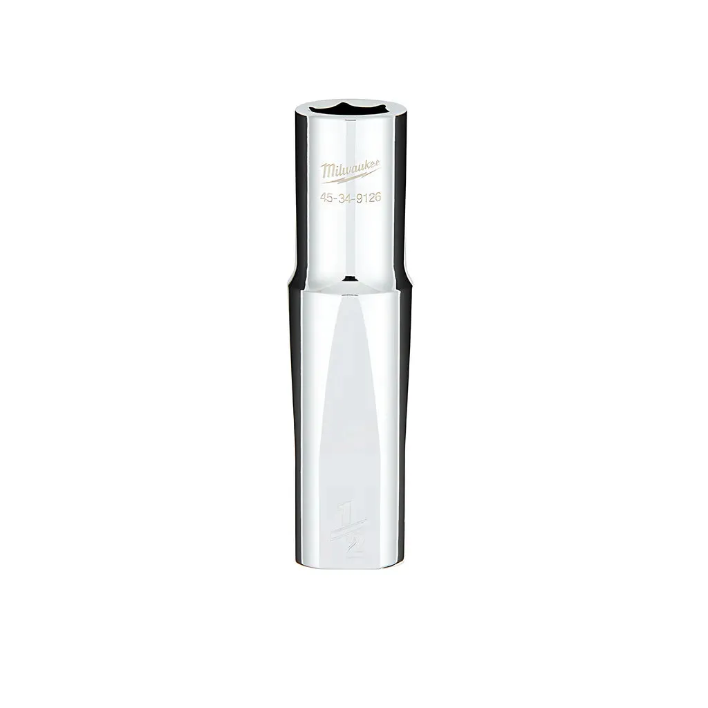 1/2 in. Drive 1/2 in. SAE 6-Point Deep Socket with FOUR FLAT™ Sides