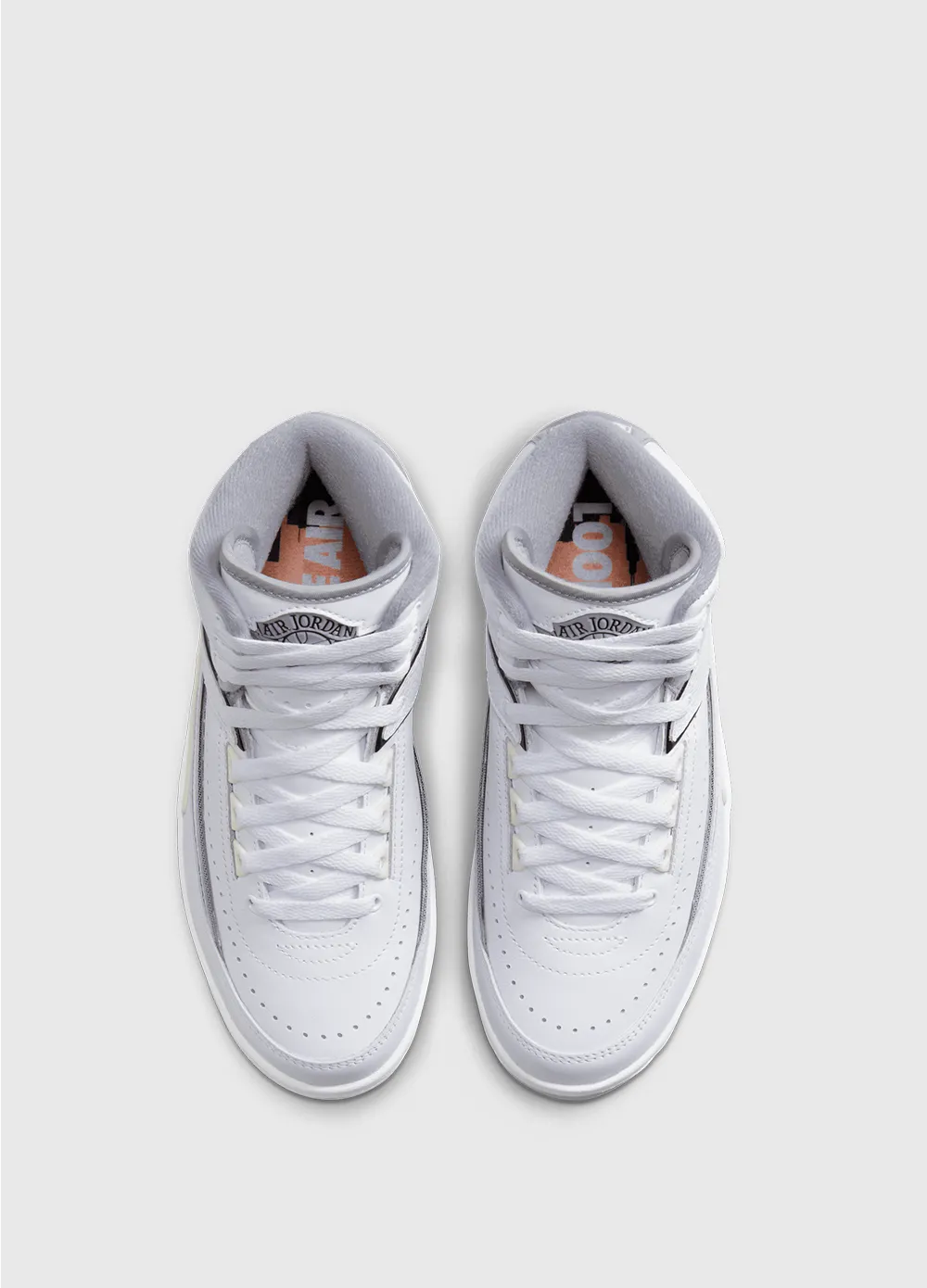 Air Jordan 2 Retro 'Cement Grey' Sneakers (GS)