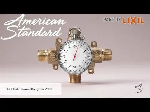 American Standard Flash Shower Rough-In Valve With PEX Inlets Universal Outlets for Crimp Ring System