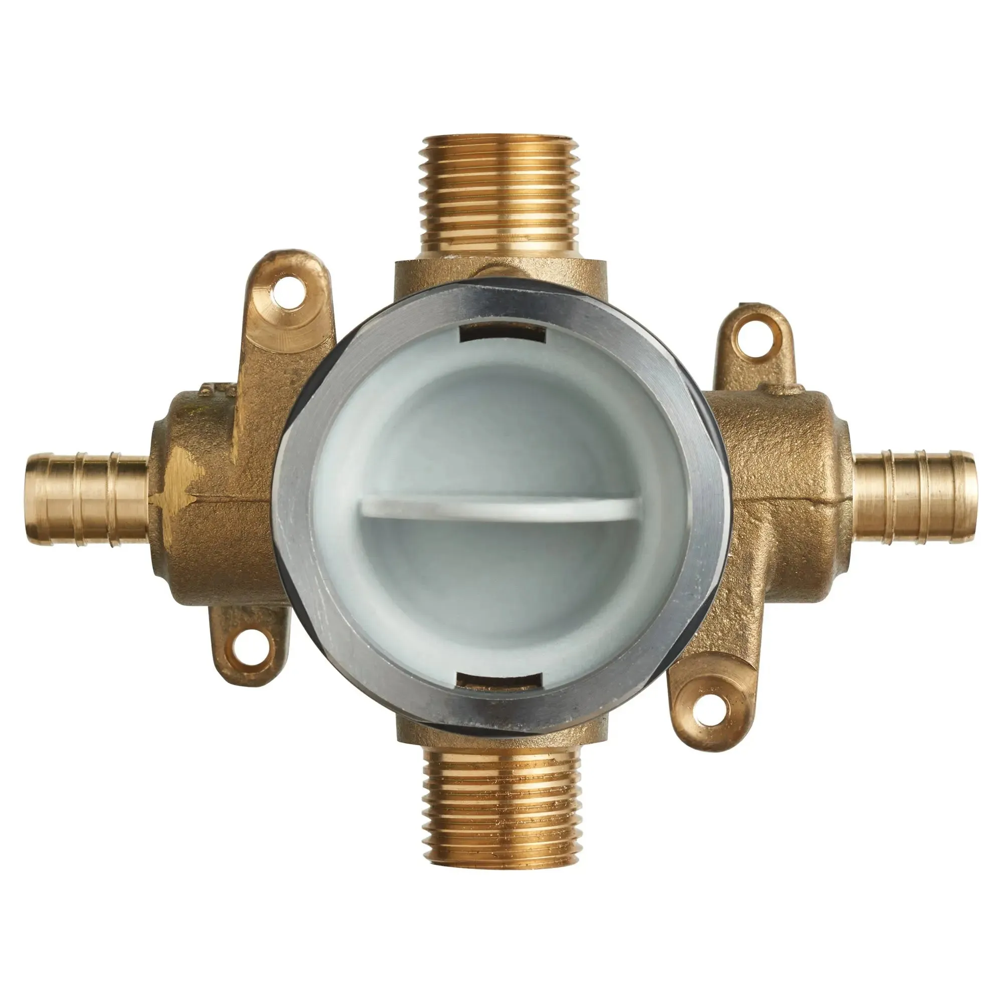 American Standard Flash Shower Rough-In Valve With PEX Inlets Universal Outlets for Crimp Ring System
