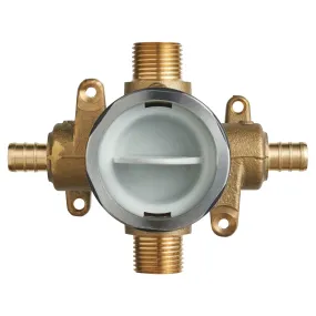 American Standard Flash Shower Rough-In Valve With PEX Inlets Universal Outlets for Crimp Ring System