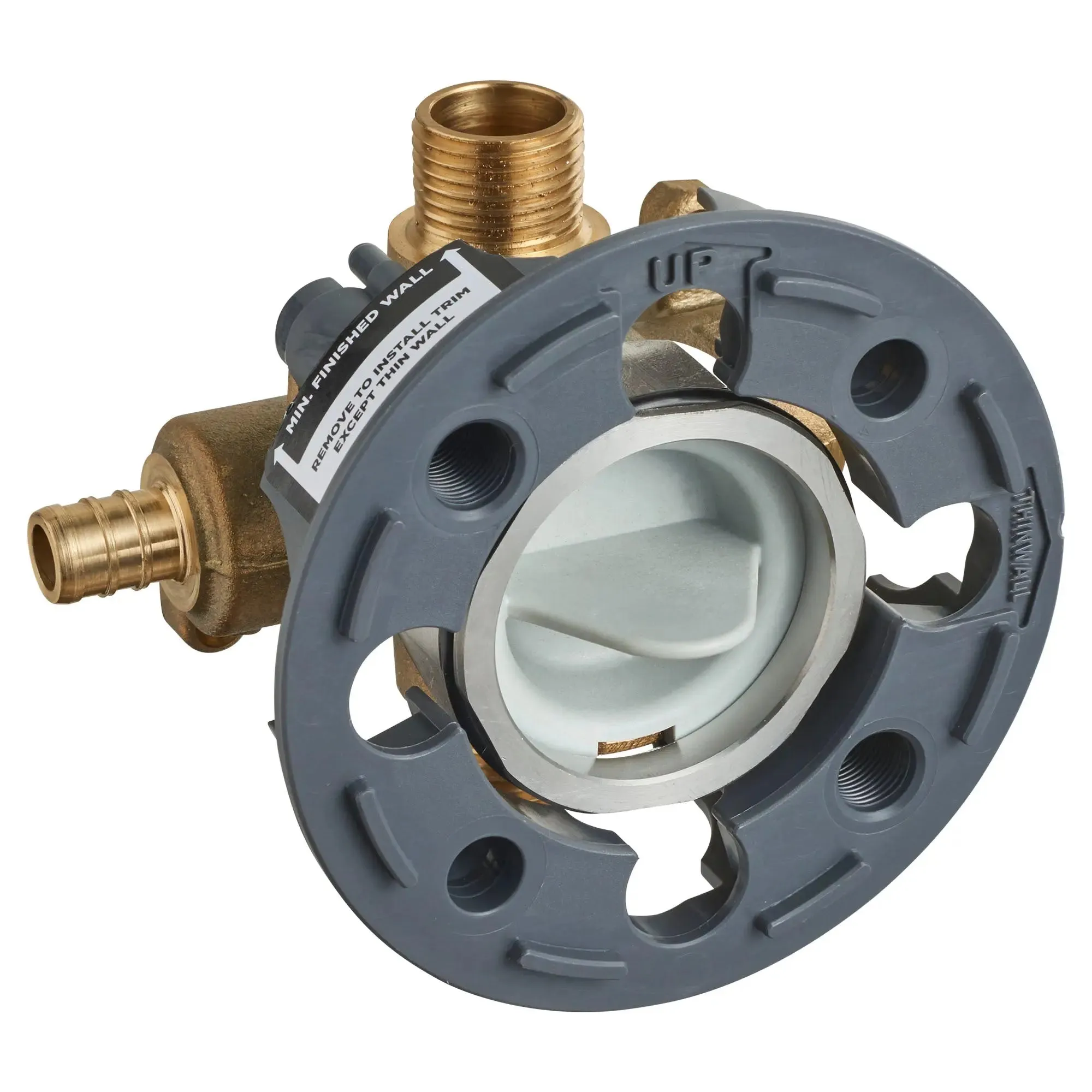 American Standard Flash Shower Rough-In Valve With PEX Inlets Universal Outlets for Crimp Ring System