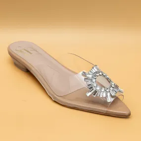 Amina Broach Flats - Nude