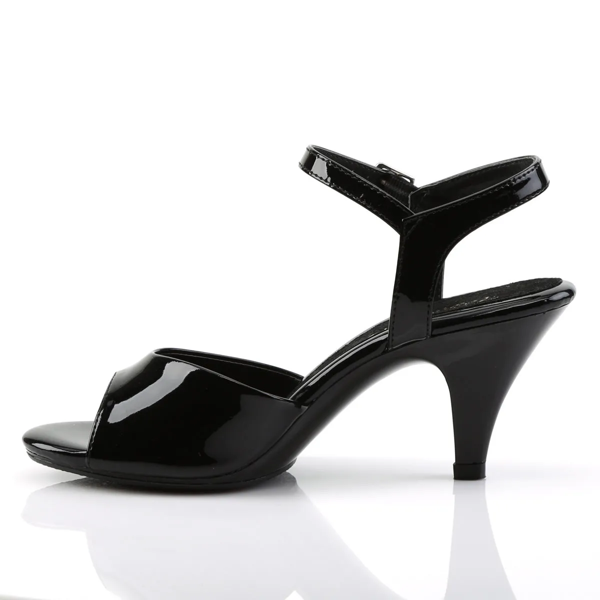 Ankle Strap Black PA Heels
