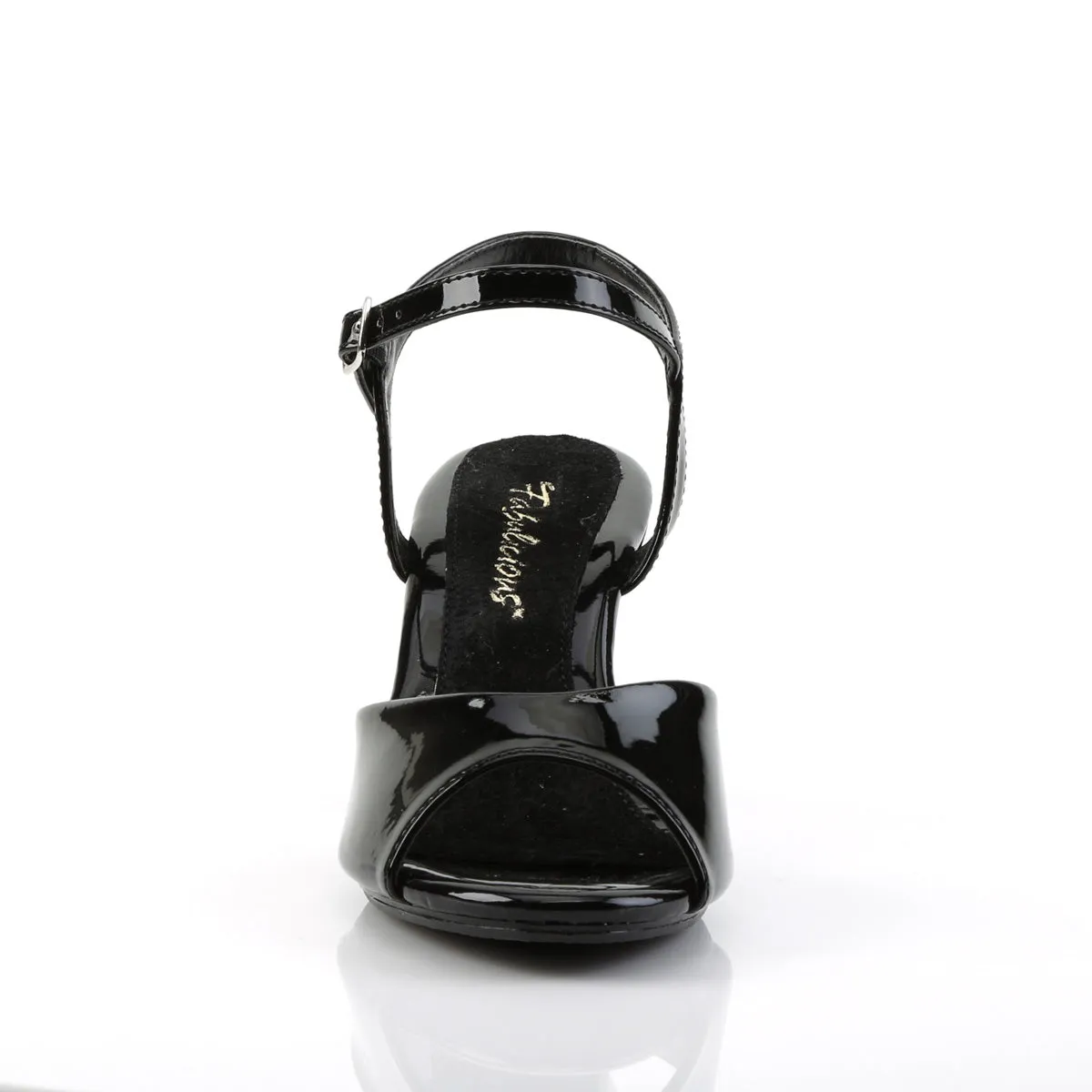 Ankle Strap Black PA Heels