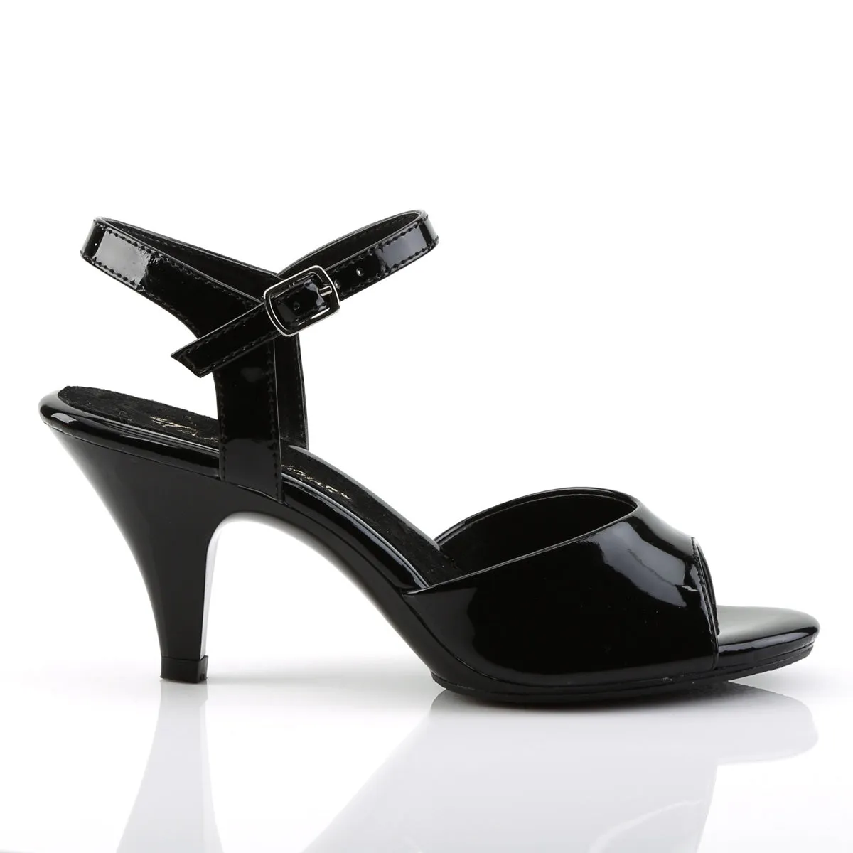 Ankle Strap Black PA Heels