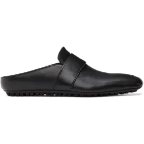 Balenciaga Black City Sabot Loafers