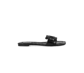 Black Croco Effect Sliders