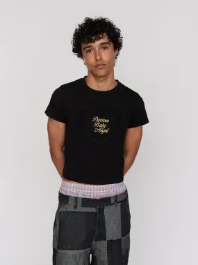 Black Precious Baby Angel Fitted Tee