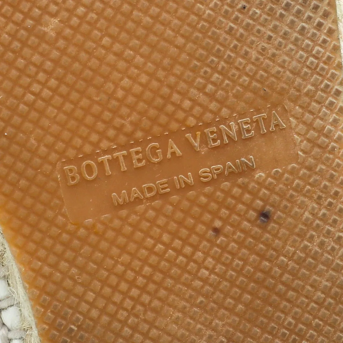 Bottega Veneta White Gala Espadrille 39