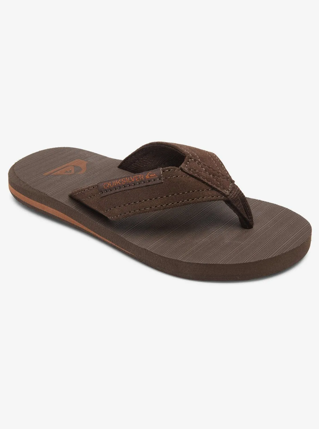 Boys 8-16 Carving Suede Sandals - Demitasse