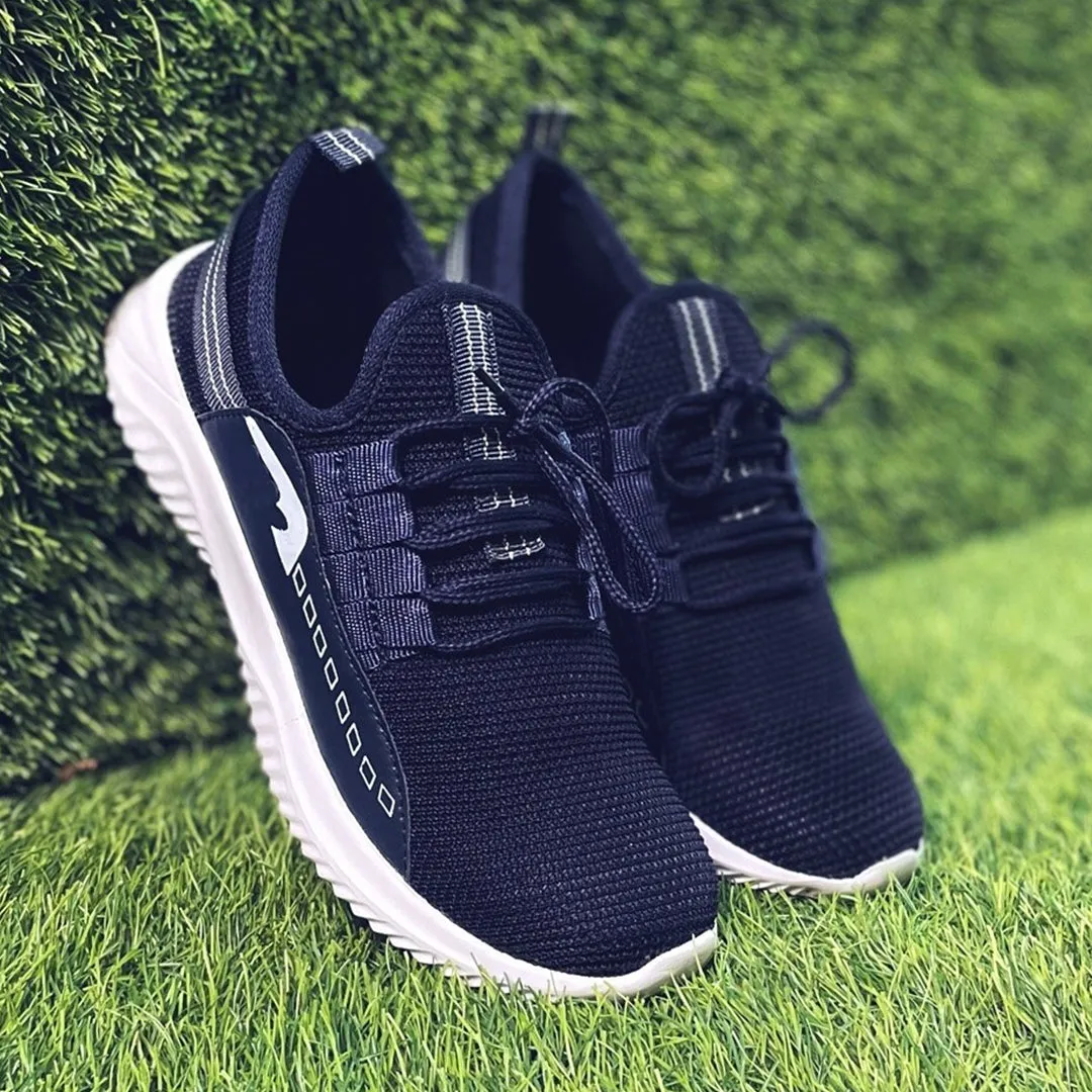 Breathable Mesh Sneakers-Blue