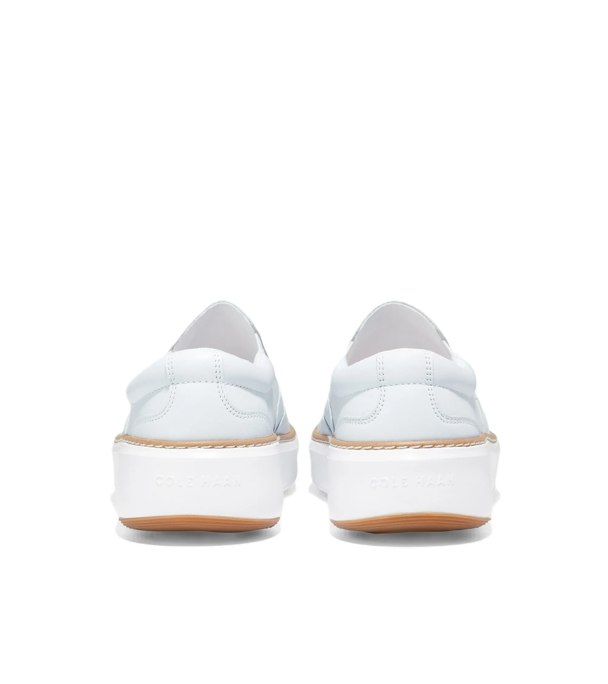 Cole Haan Grandpro Topspin Slip On White/Ivory/Gum Chunky Low Top Sneakers