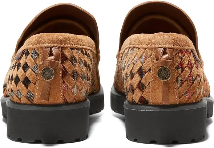 Cole Haan X Geneva Penny Acadia Plaid/Golden Honey/Caviar Loafers