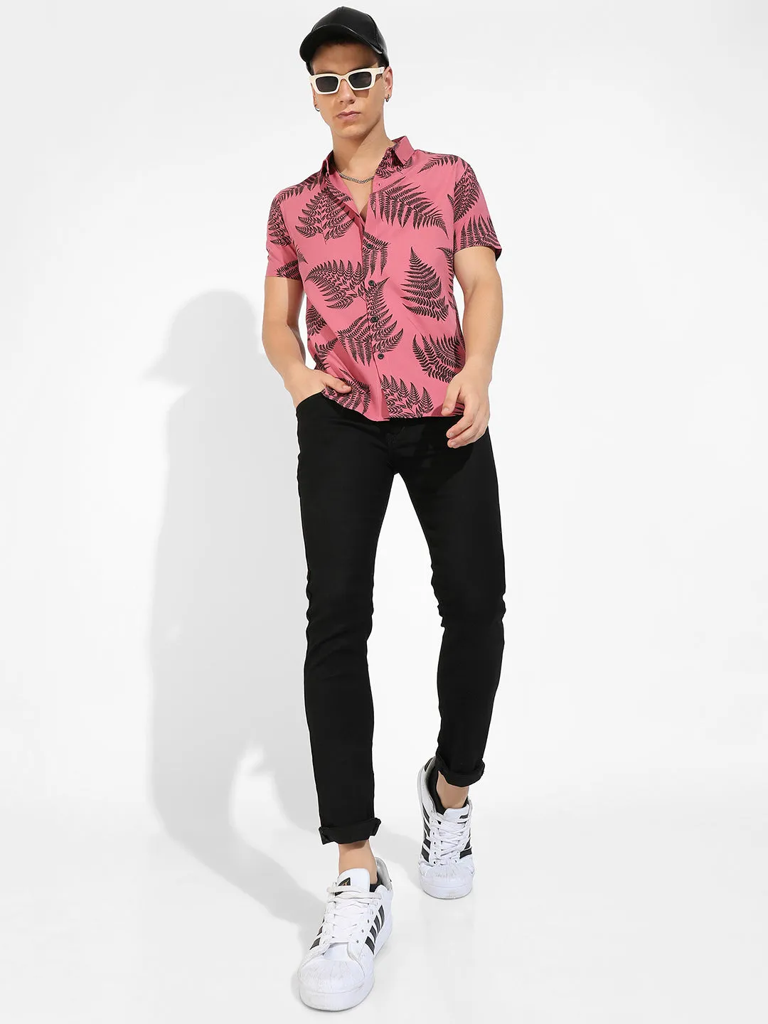 Contrast Fern Shirt