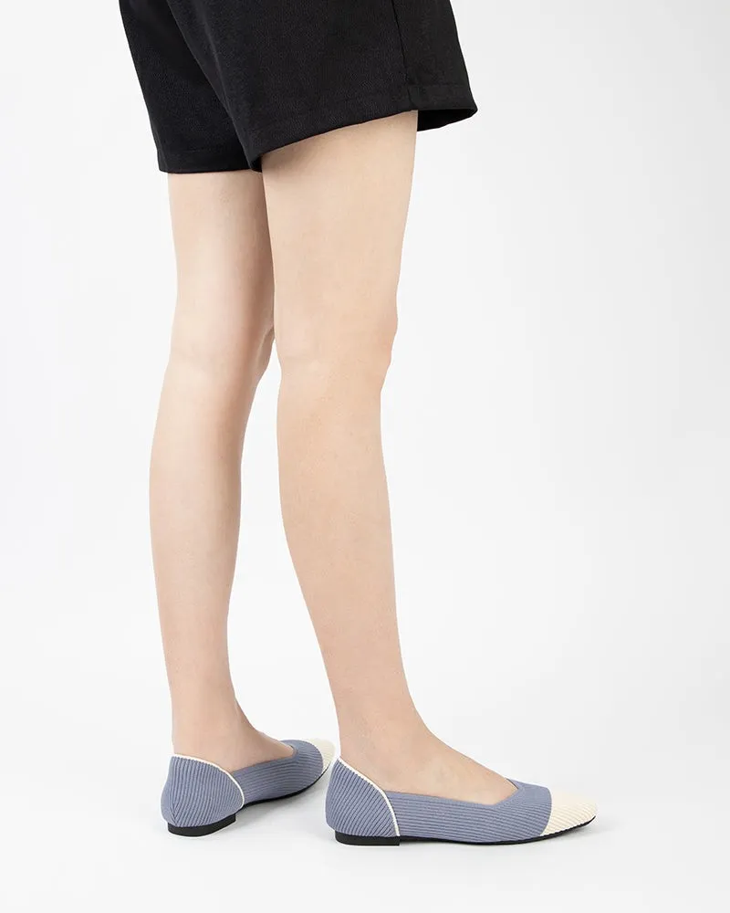 Eco-friendly Square Toe Ballet Flats (Harmonia)