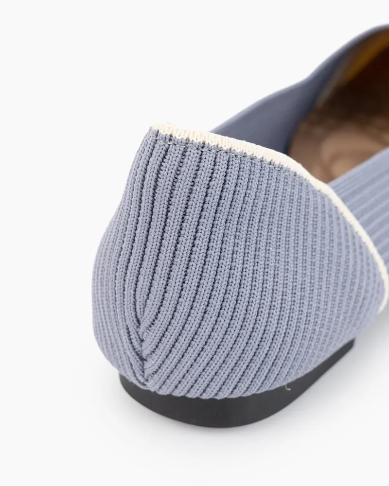Eco-friendly Square Toe Ballet Flats (Harmonia)