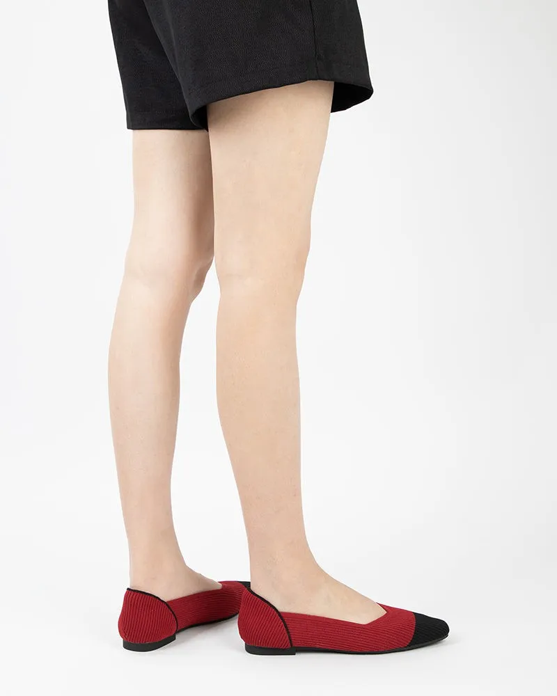 Eco-friendly Square Toe Ballet Flats (Harmonia)