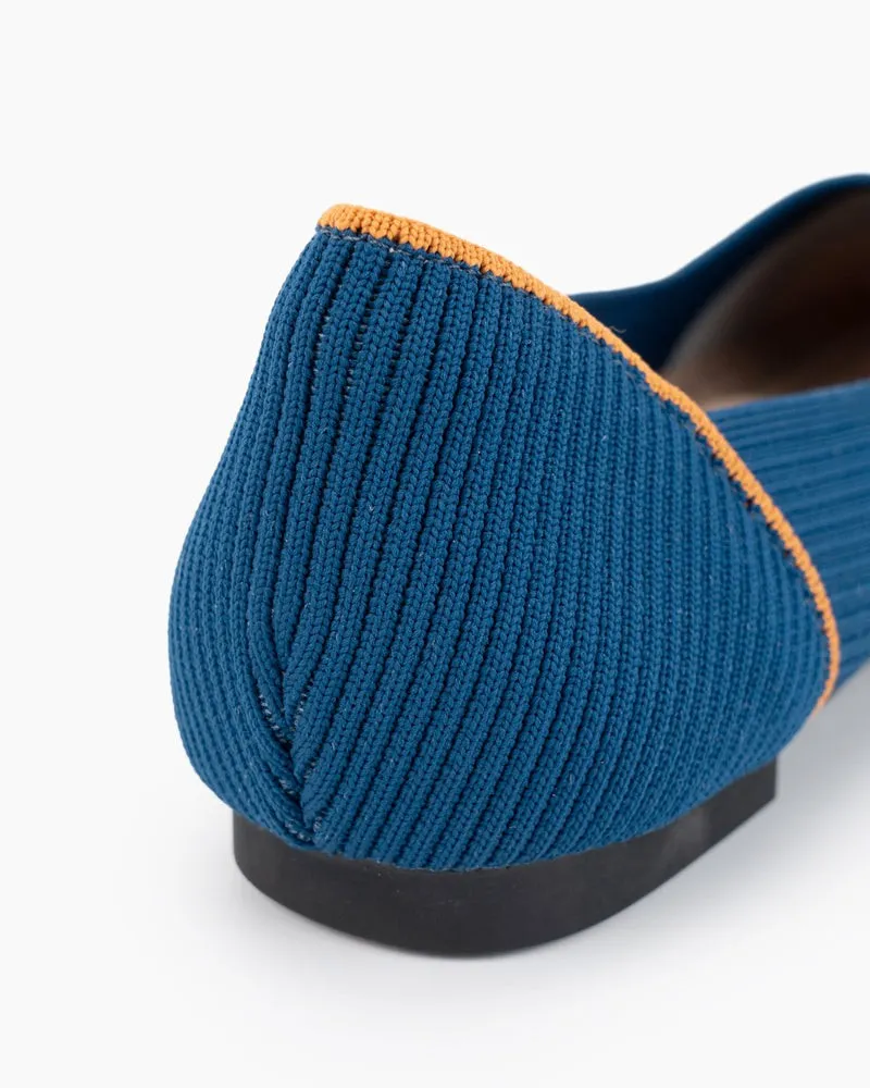 Eco-friendly Square Toe Ballet Flats (Harmonia)