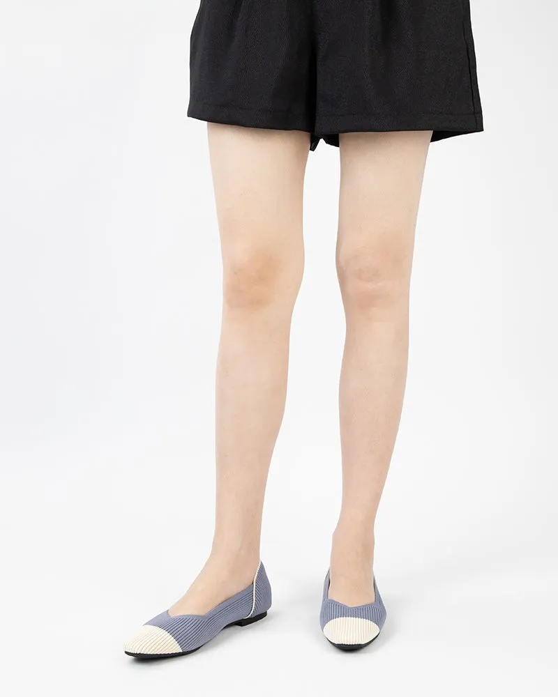 Eco-friendly Square Toe Ballet Flats (Harmonia)