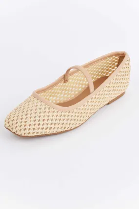 Elise Flats- Natural