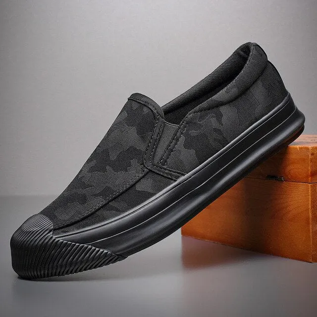 Fashion Camouflage Breathable Loafers Shoe