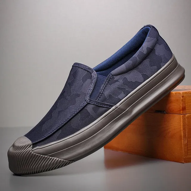 Fashion Camouflage Breathable Loafers Shoe