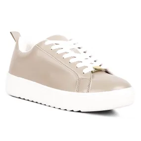 Faux Leather Sneakers