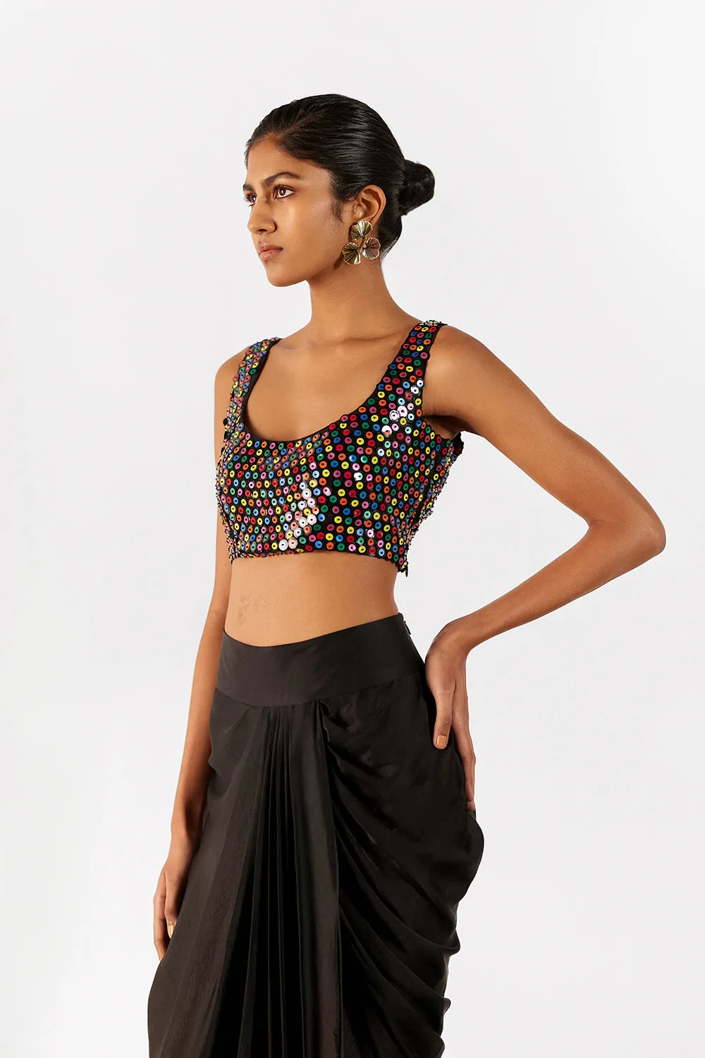 Firefly Blouse And Draped Skirt