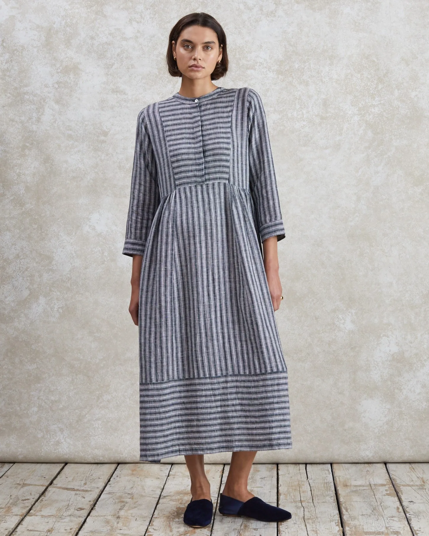 Fleur - Woven Stripe Dress
