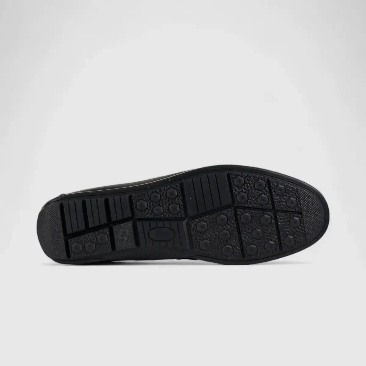 Formales Leather Loafers Black 2137A-6