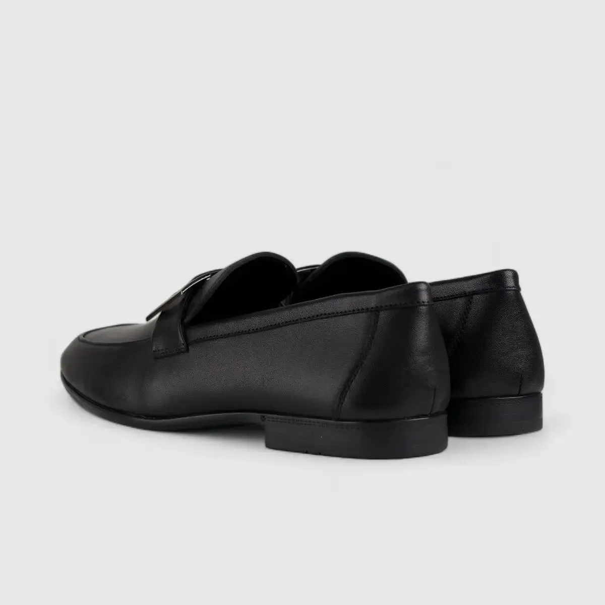 Formales Leather Loafers Black 678A-13-A16