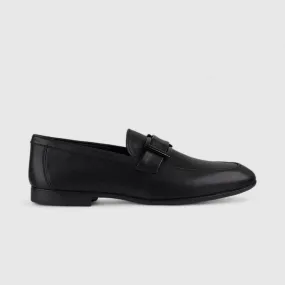 Formales Leather Loafers Black 678A-13-A16