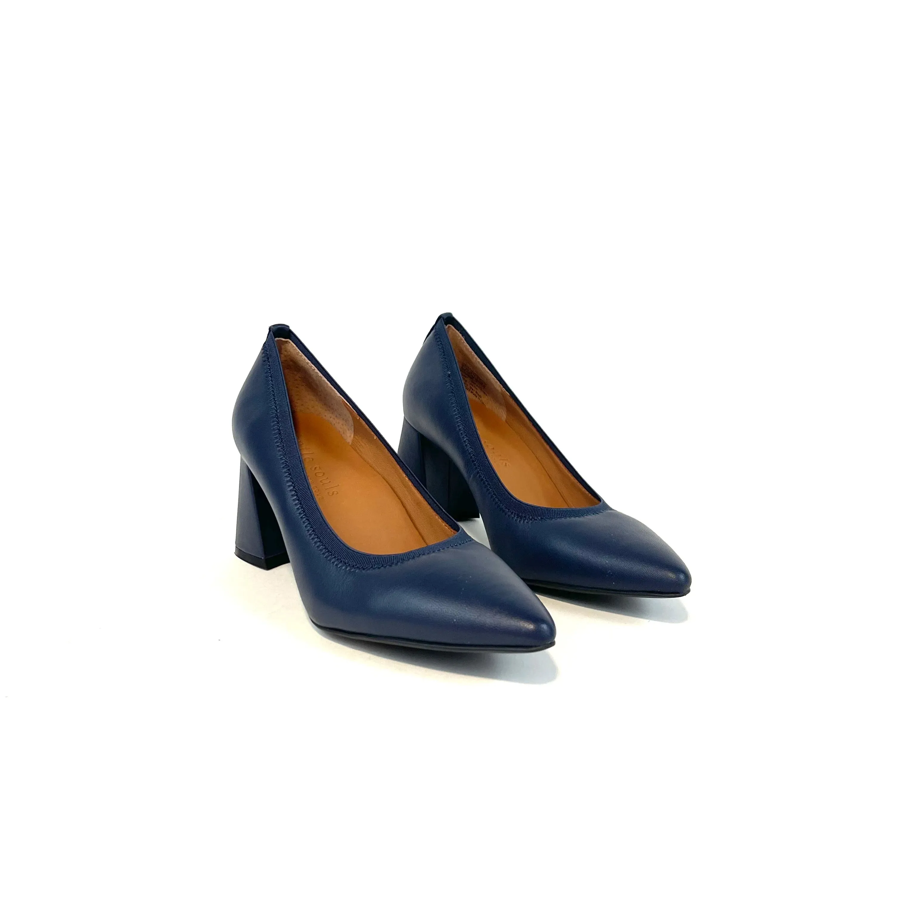 Gentle Souls - Dionne Pump (Navy Leather)