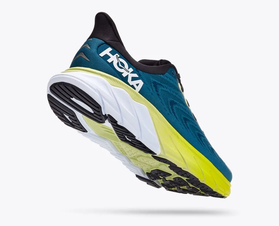 Hoka Mens Arahi 6- Blue Graphite/ Blue Coral (1123194-BGBCR)