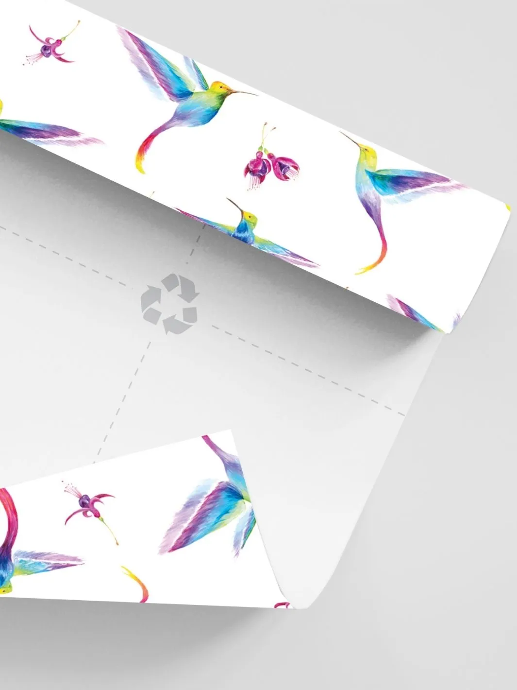 Hummingbird wrapping paper