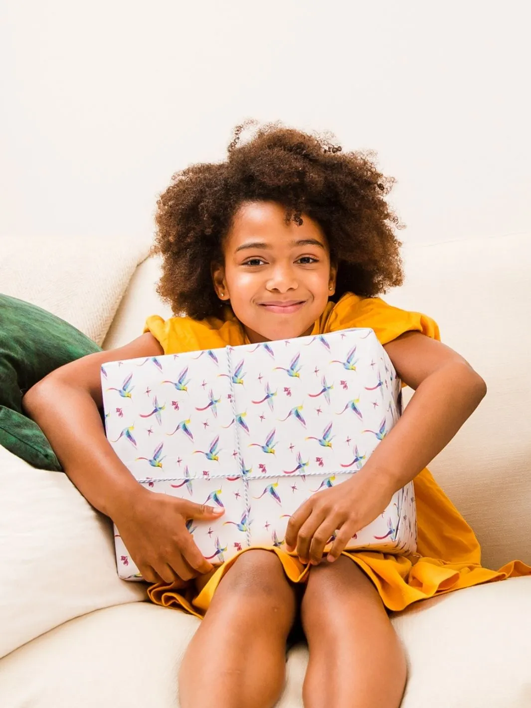 Hummingbird wrapping paper