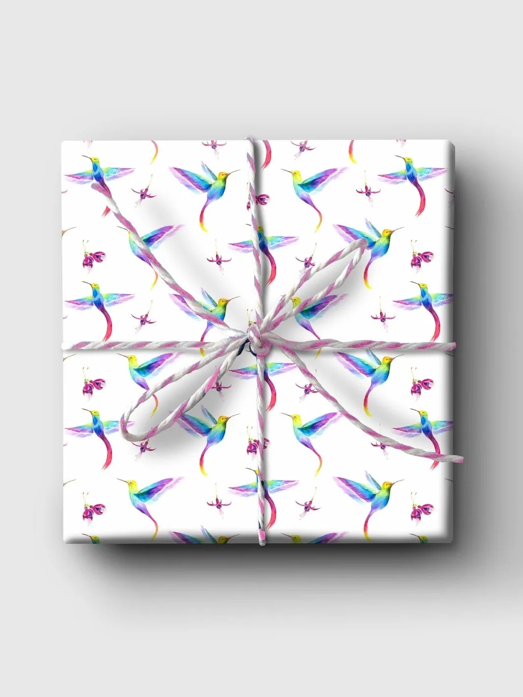 Hummingbird wrapping paper