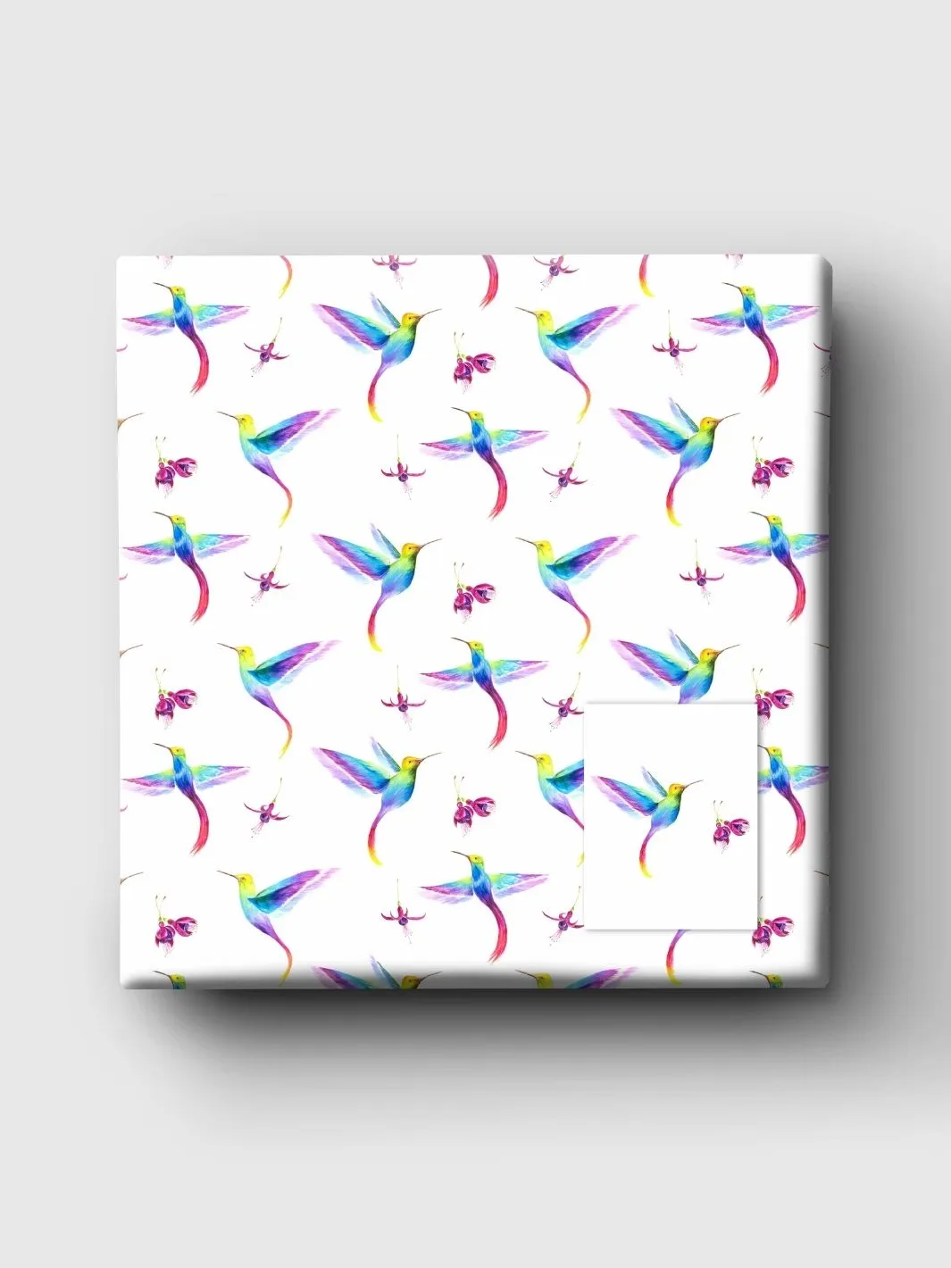 Hummingbird wrapping paper
