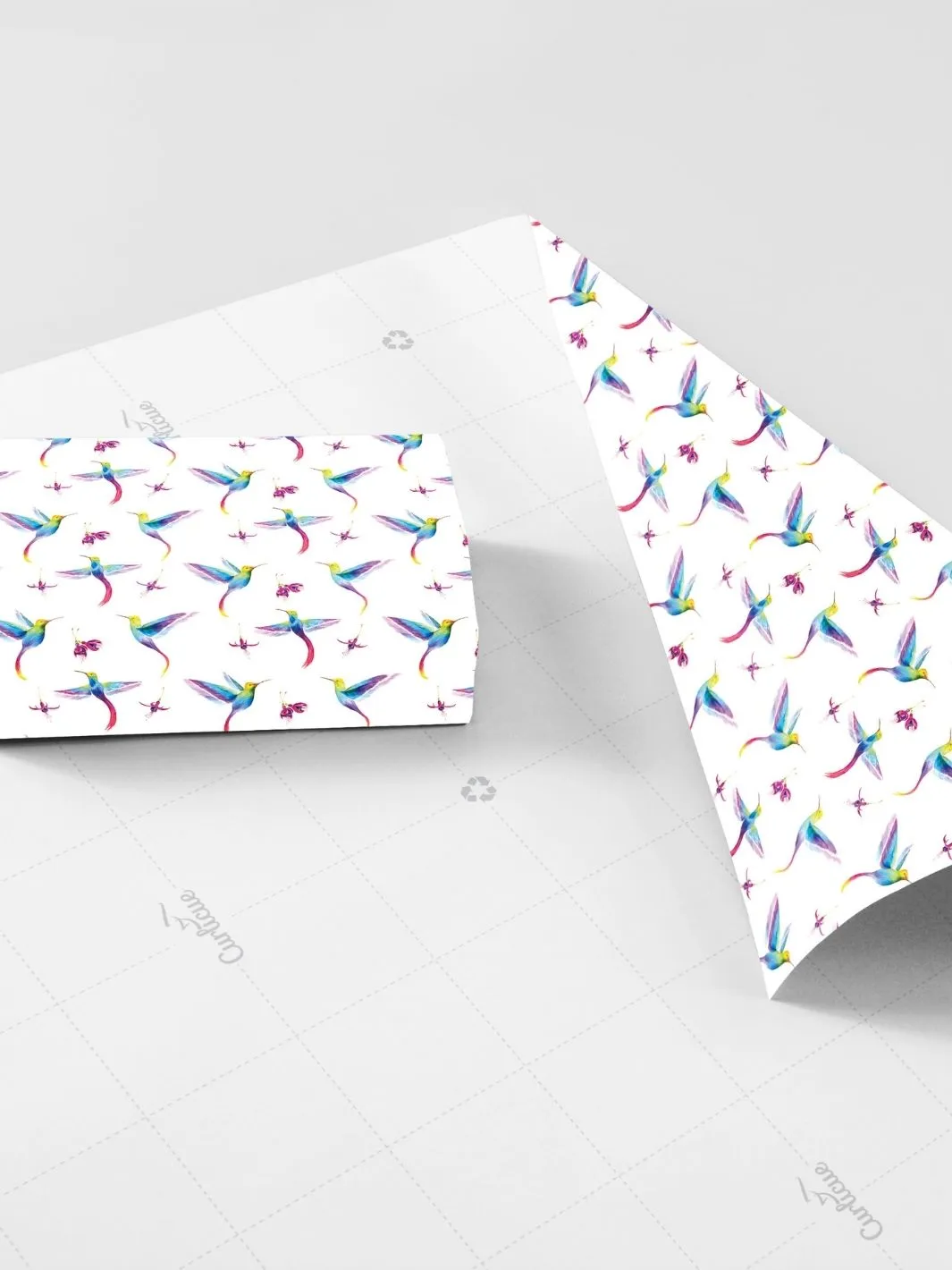 Hummingbird wrapping paper