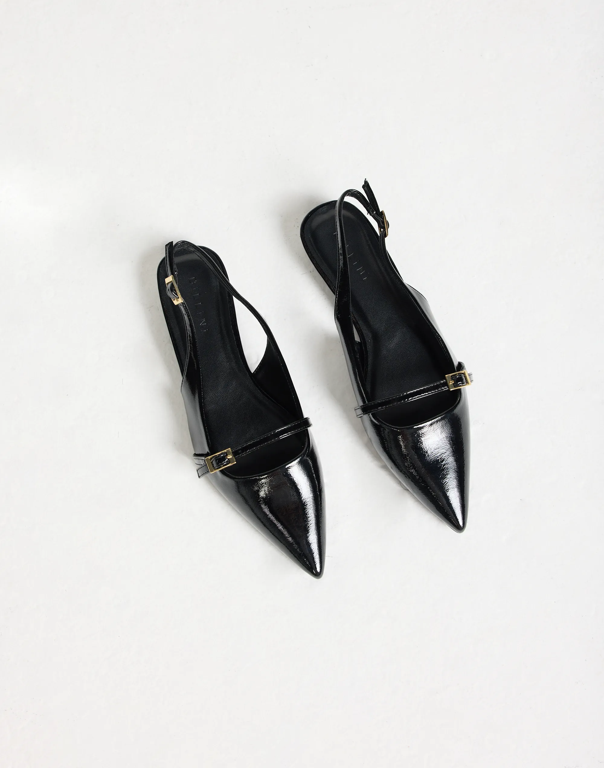 Ilie Flats (Black Patent) - By Billini