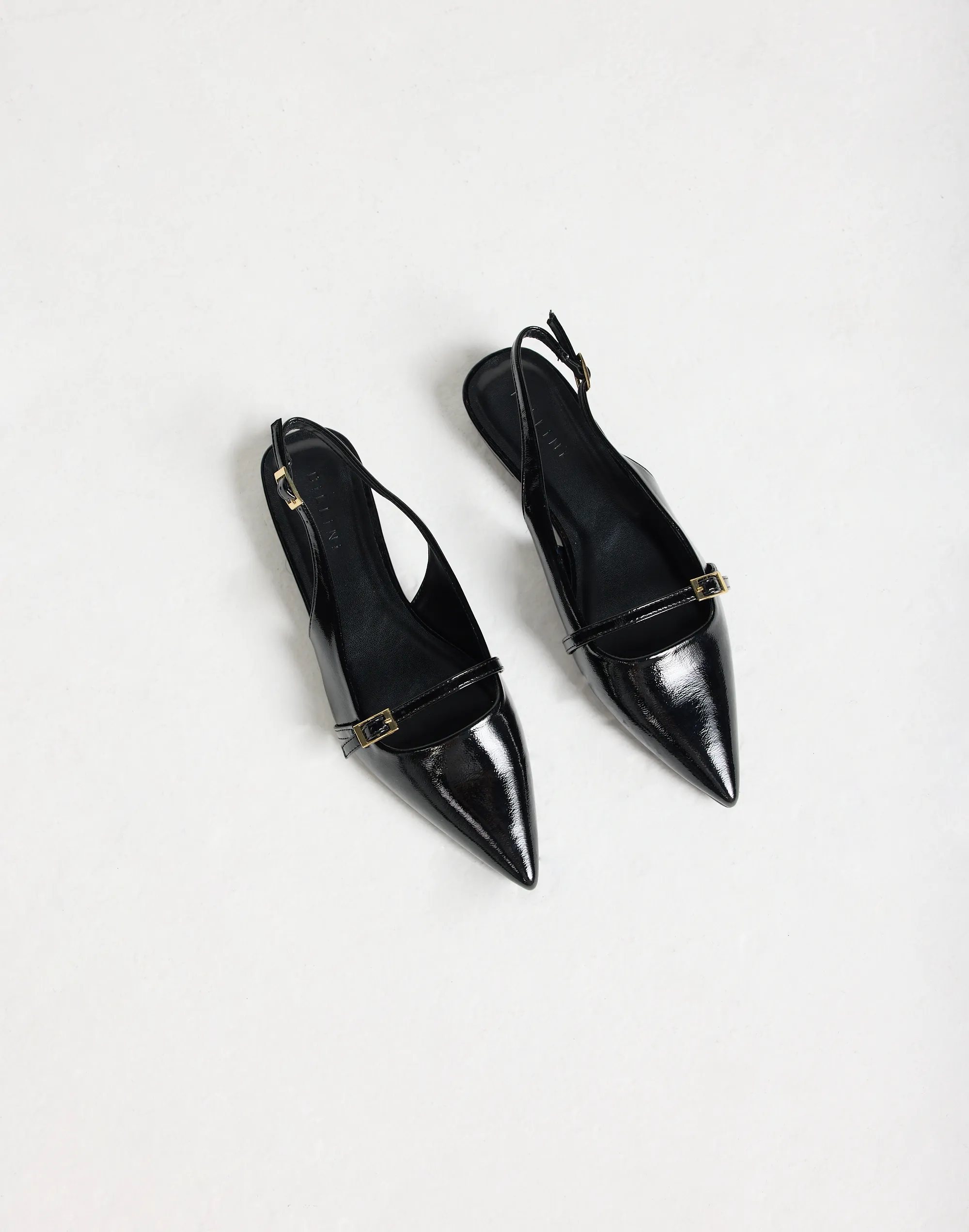 Ilie Flats (Black Patent) - By Billini