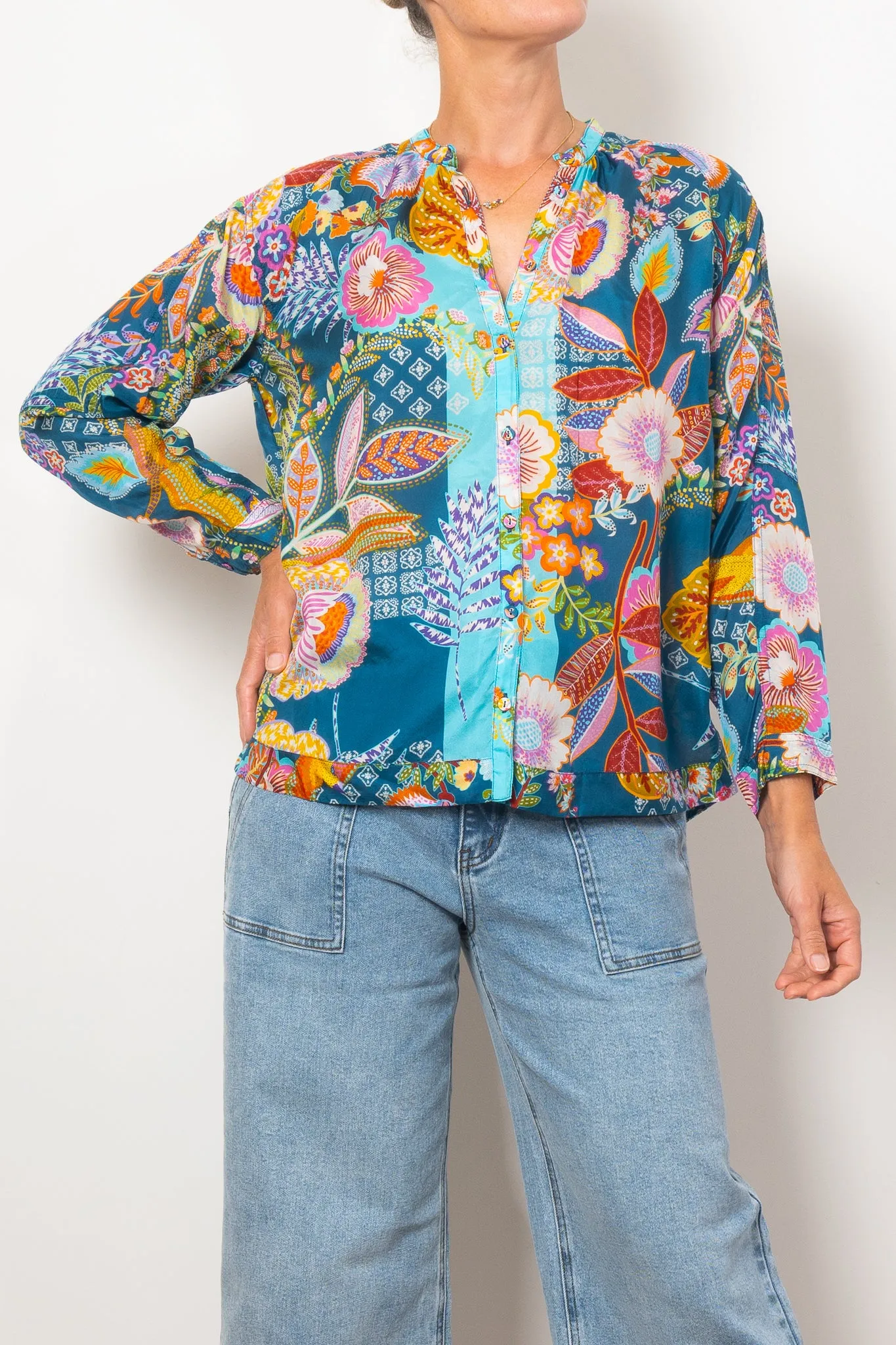 Johnny Was Wild Kalani Blouse