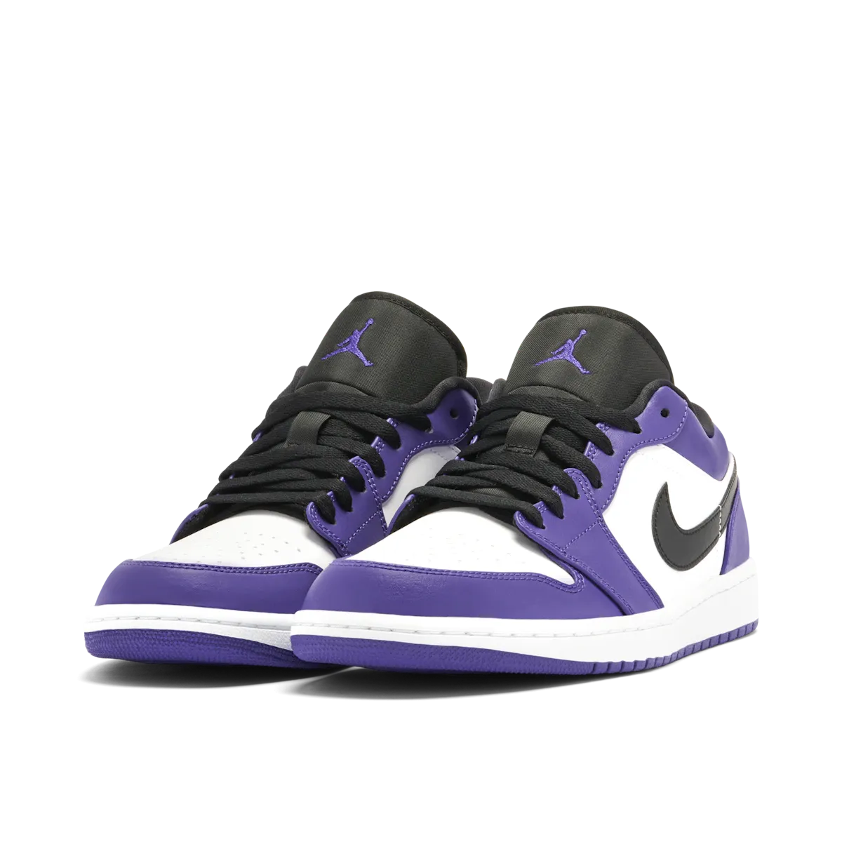 Jordan 1 Low Court Purple White