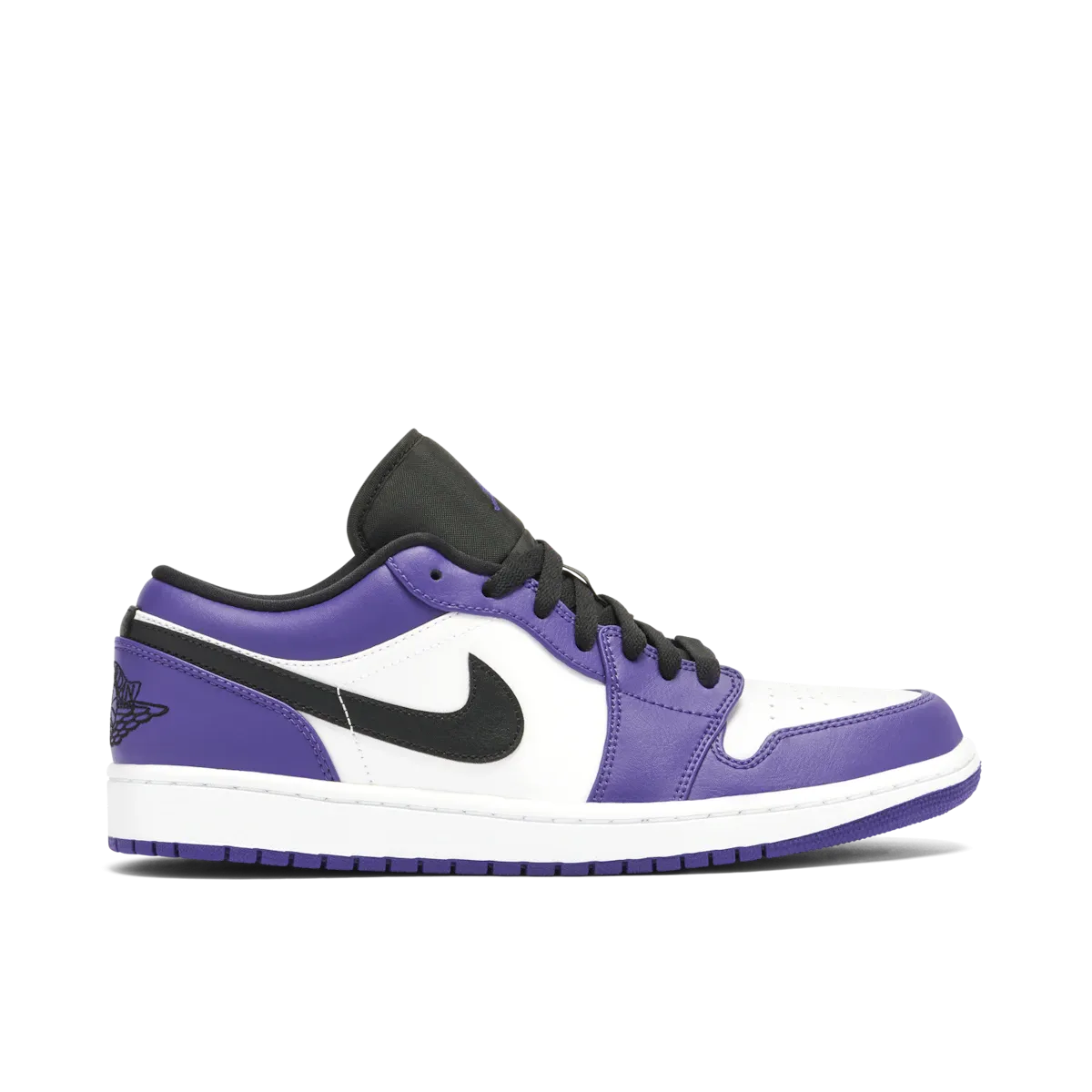 Jordan 1 Low Court Purple White