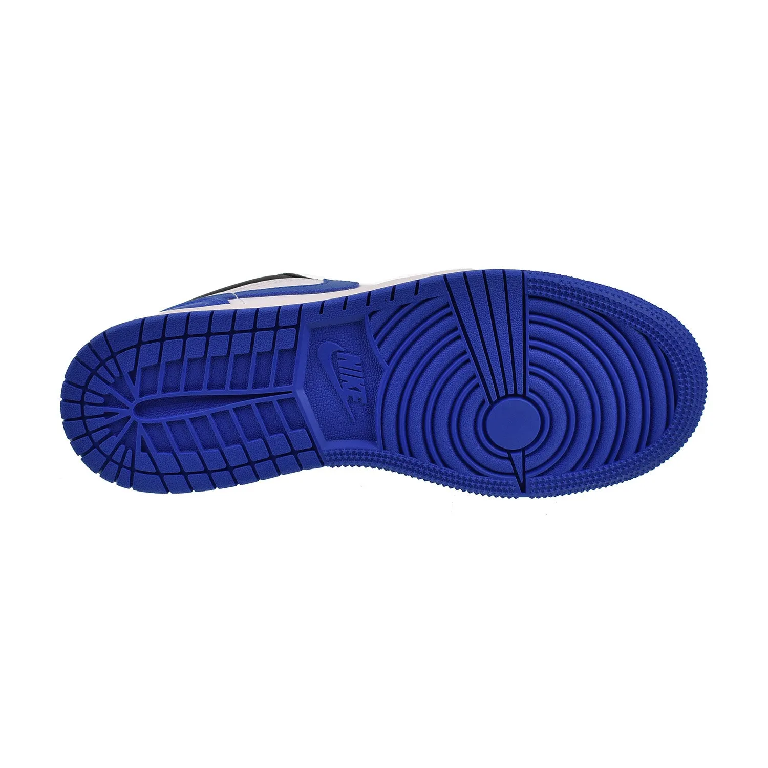 Jordan 1 Low SE (GS) "Alternate Royal Toe" Big Kids' Shoes Blue-White