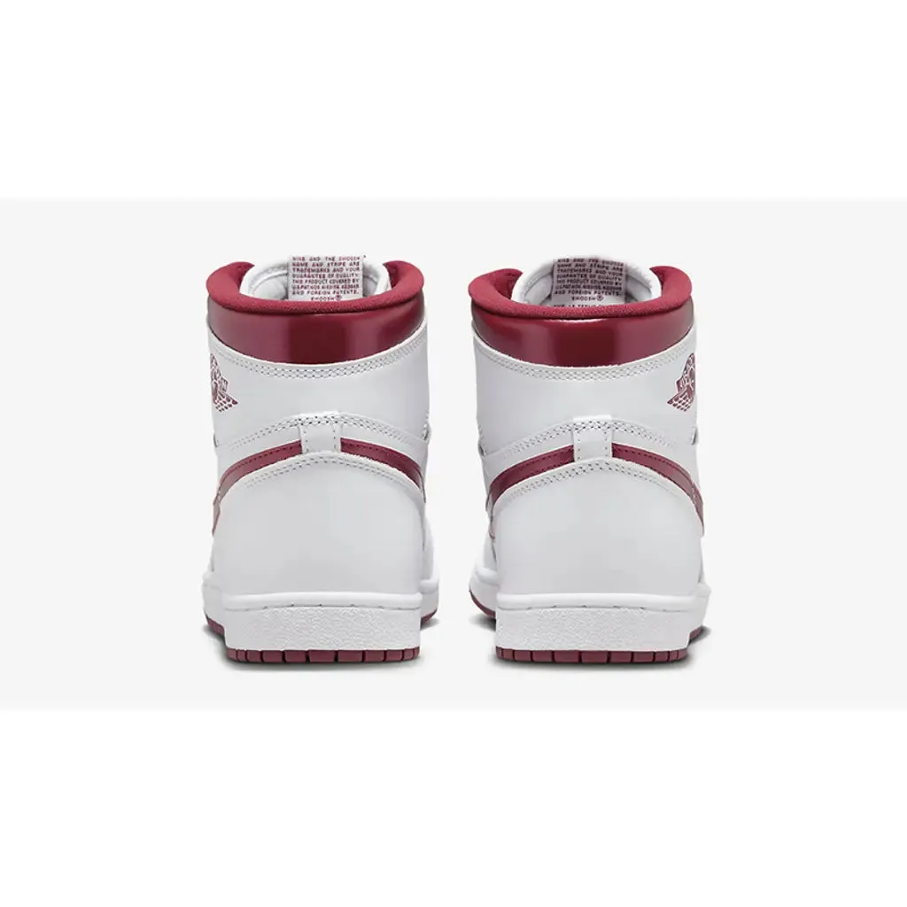 JORDAN 1 RETRO HIGH 85  0G METALLIC BURGANDY