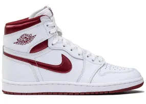 JORDAN 1 RETRO HIGH 85  0G METALLIC BURGANDY