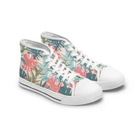 Jungle Vibes Women's High Top Sneakers