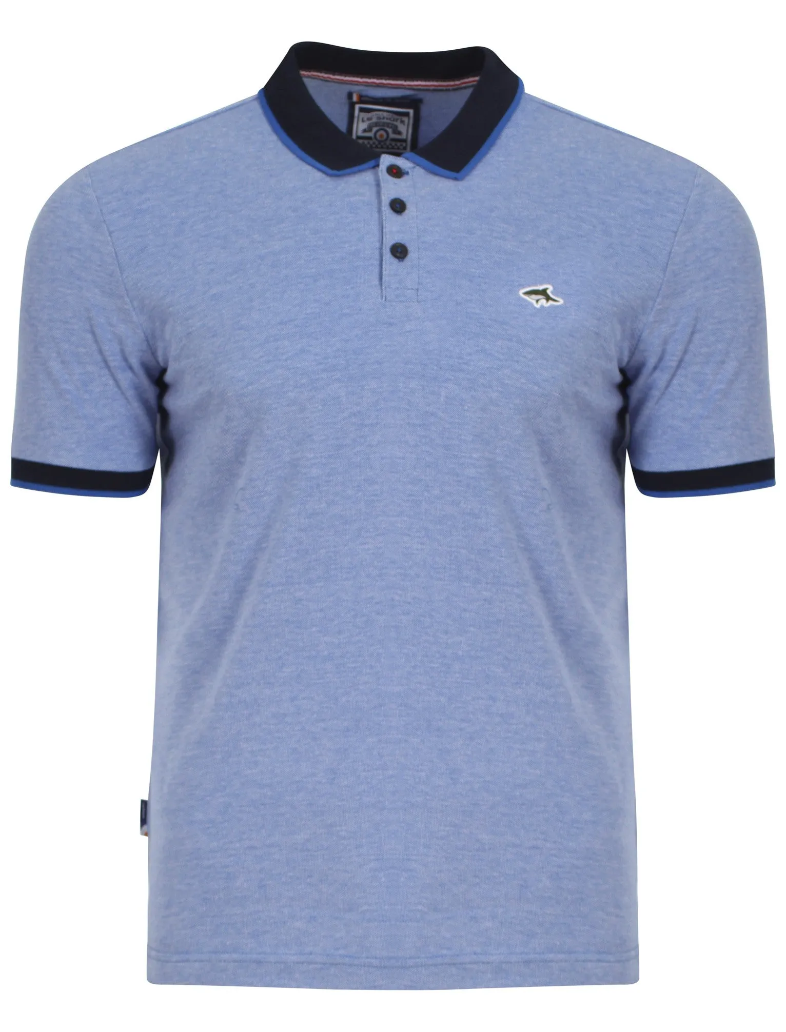 Le Shark Bramshaw blue polo shirt